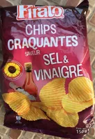 Chips craquantes saveur sel et vinaigre