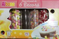 Assortiments de decorations pour patisserie