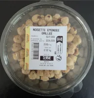 Noisette émondée grillée