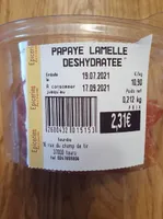 Papaye déshydratée