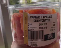 Papaye deshydratée