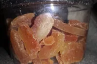 Papaye lamelle déshydratée