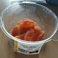 Papaye lamelle déshydraté
