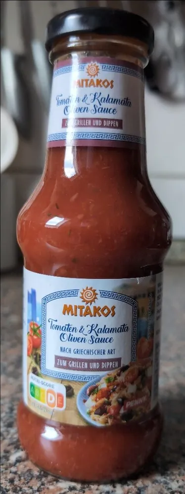 Tomate & Kalamata Oliven Sauce