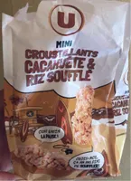 Mini croustillants cachuète & riz soufflé