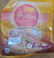Pralin d'amandes et de noisettes caramélisées