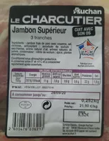 jambon Supérieur le charcutier