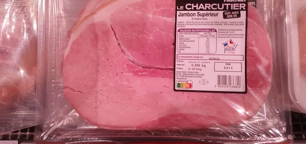 Le charcutier jambon supérieur