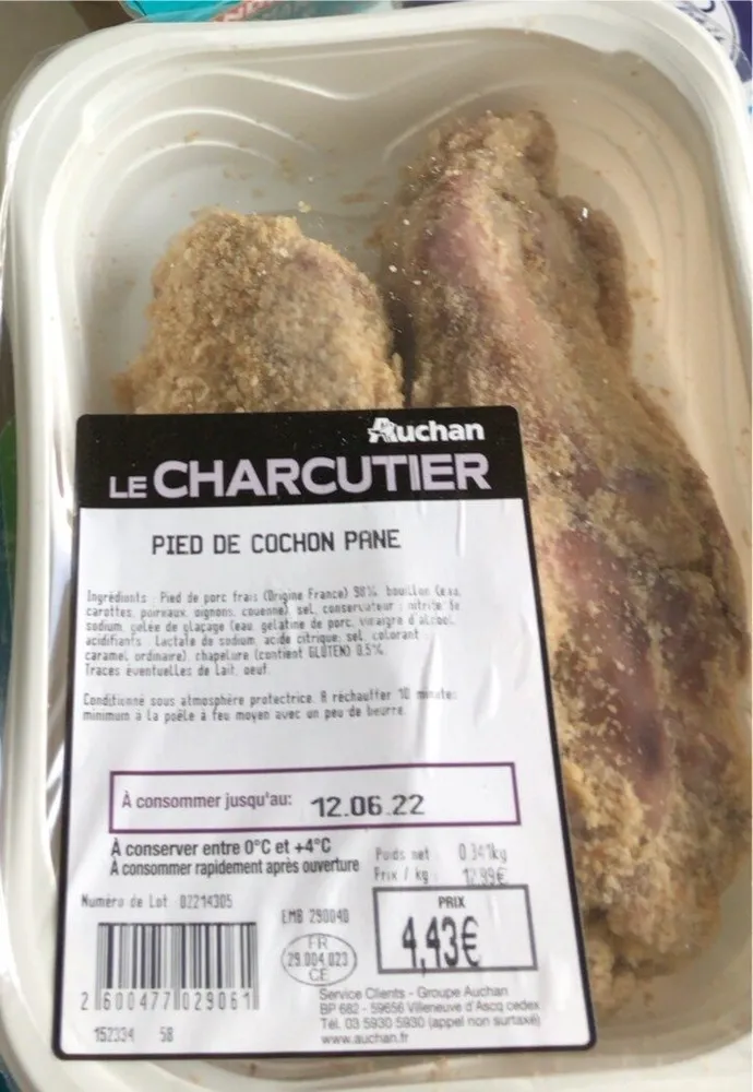 Pied de cochon pane