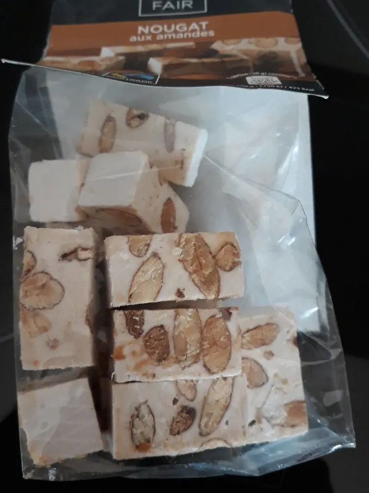 Nougat aux amandes