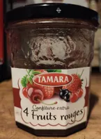 Confiture extra 4 fruits rouges