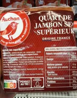 Quart de jambon sec superieur