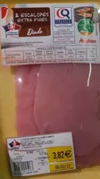2 Escalopes extra fines dinde