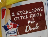 Escalopes extra fine dinde