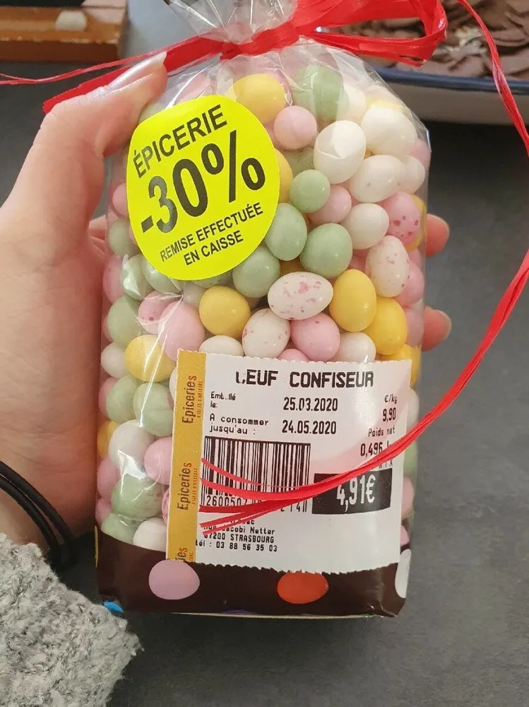 Œuf confiseur