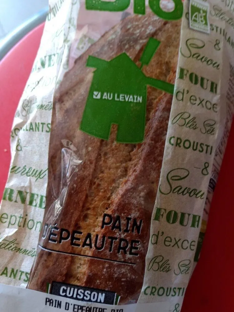 Pain d'épeautre bio