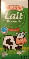 Lait écrémé stérilisé UHT