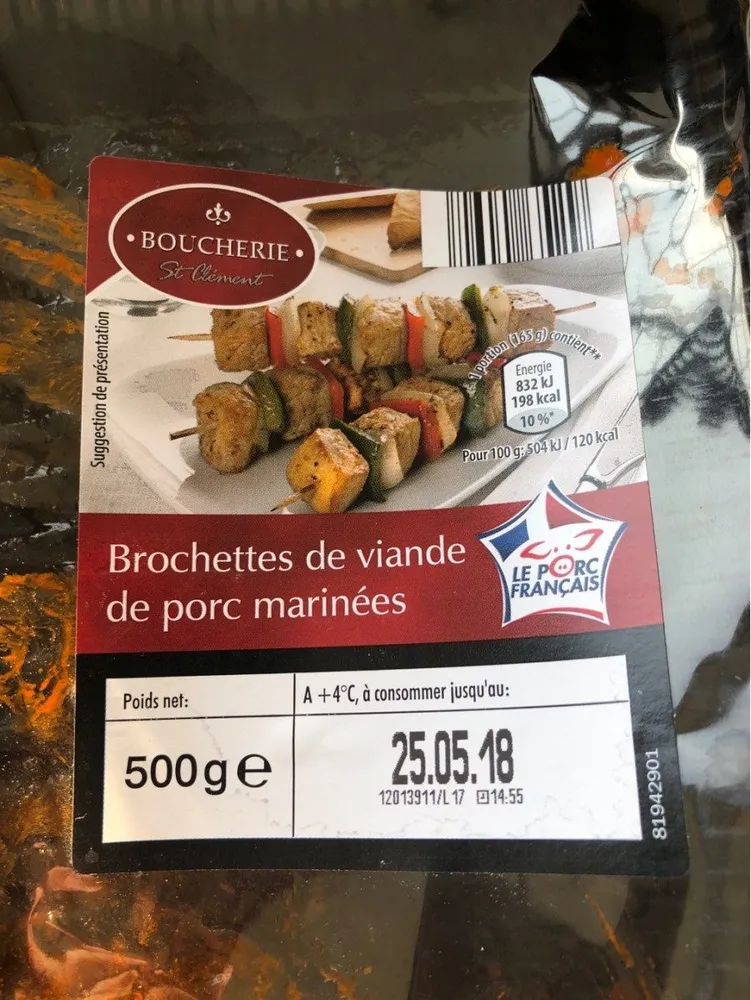 Brochette de Porc