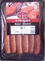 6 Merguez (Bœuf - Mouton)