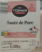 Cubes de jambon de porc pour sauté