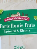 Tortellonis frais épinards & ricotta