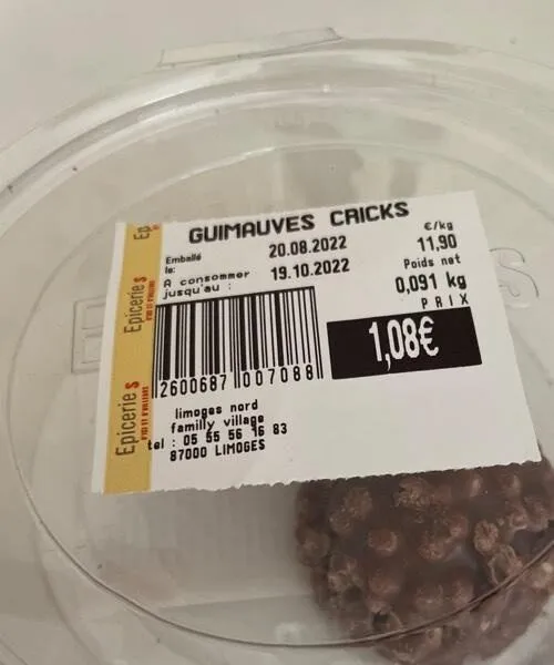 Guimauves Cricks