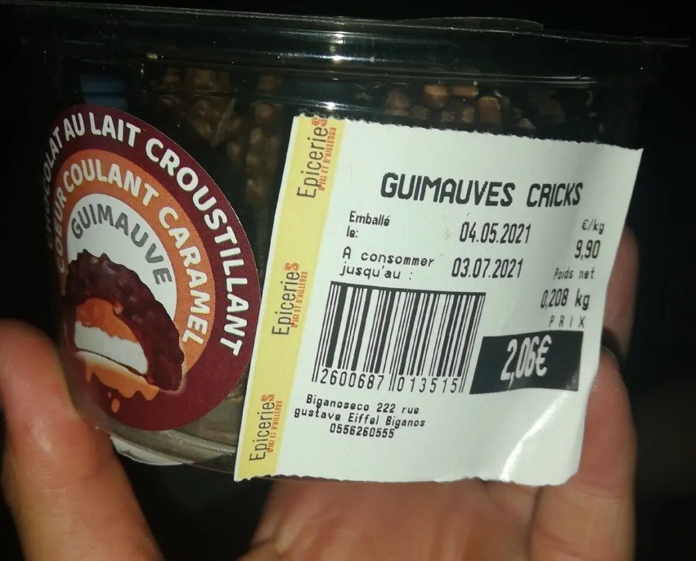 Guimauve cricks