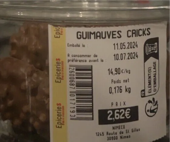 Guimauves Cricks