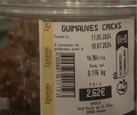 Guimauves Cricks