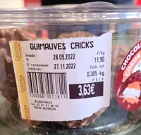 Guimauves criks