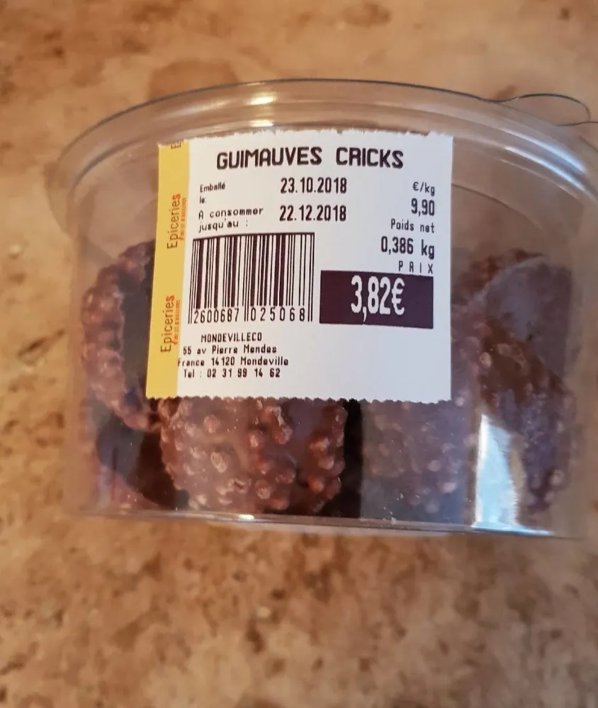 Guimauves cricks
