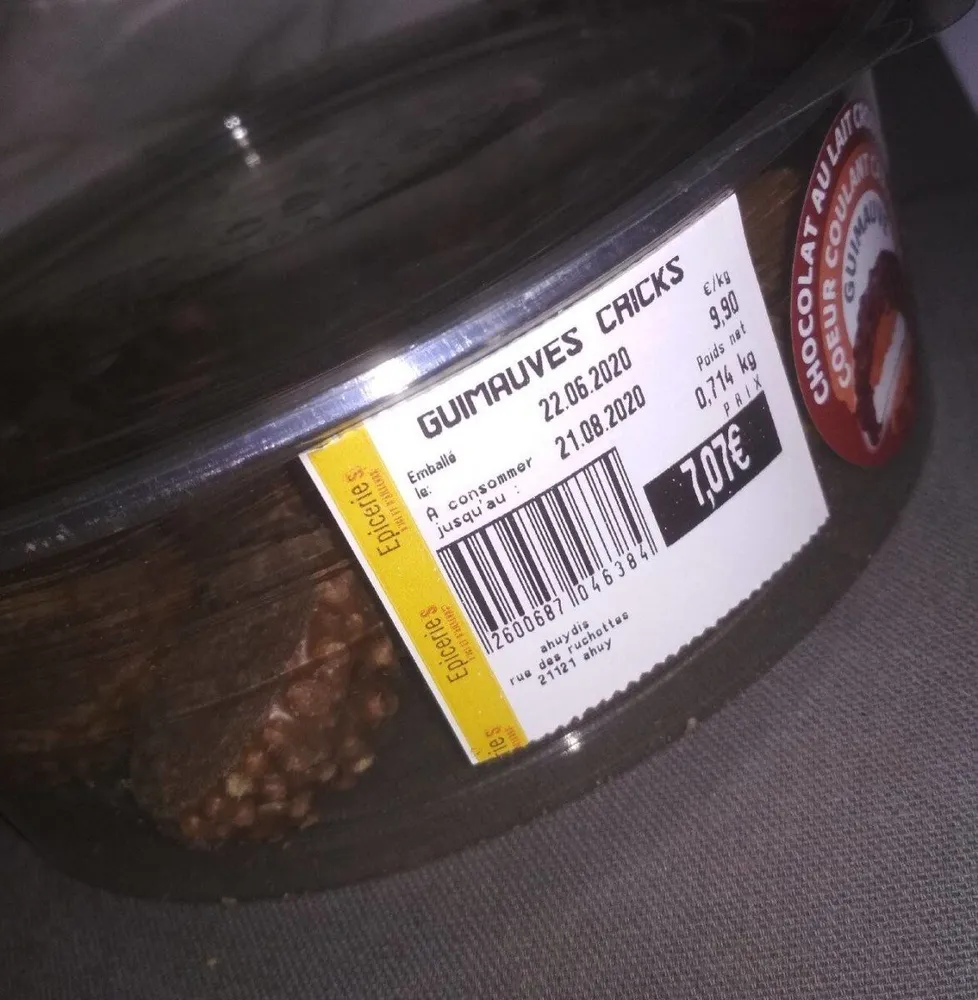 Guimauve craicks
