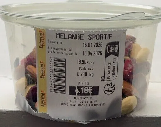 Melange sportif