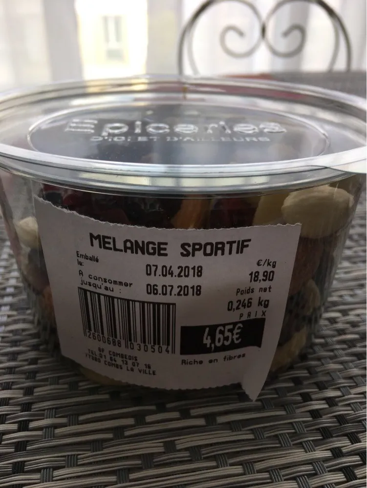 Melange sportif