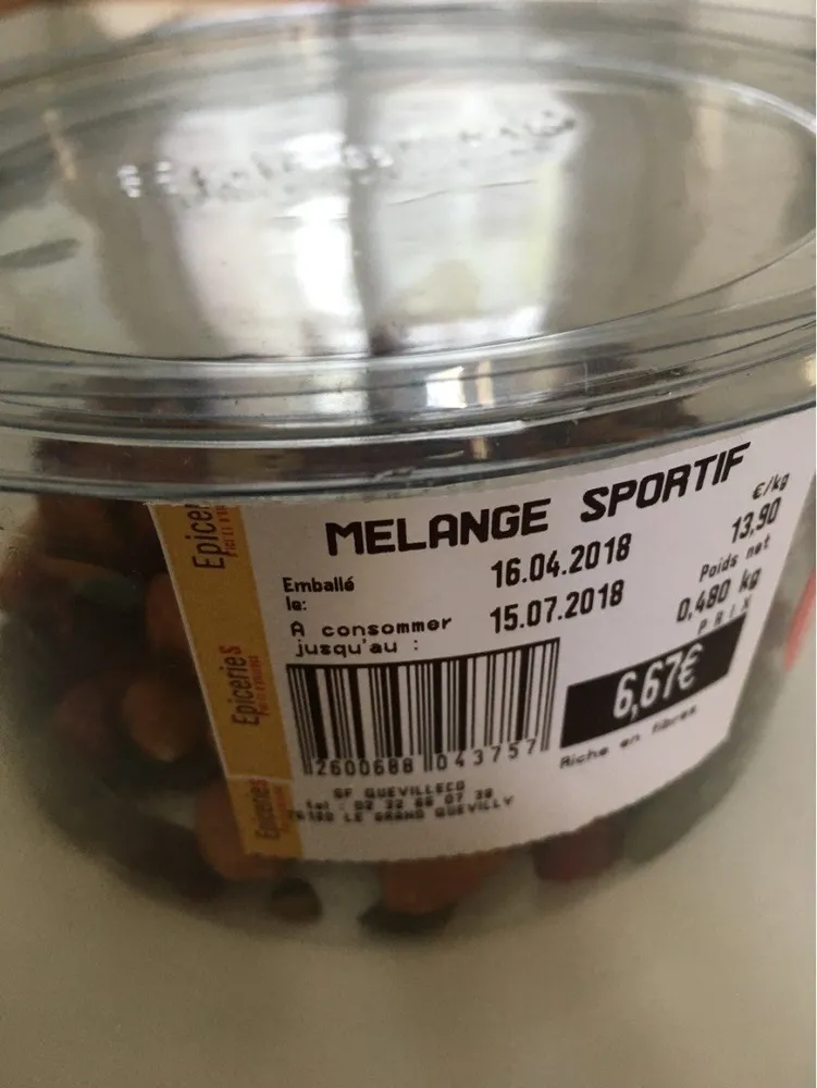 Melange sportif