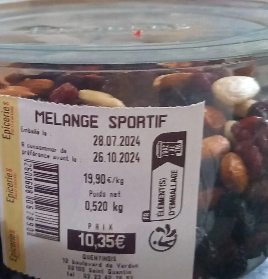 Mélange sportif