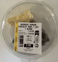 Guimauve ourson chocolat noir / lait / blanc