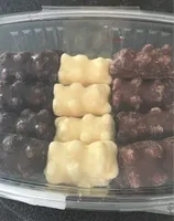Assortiment nounours en guimauves au chocolat