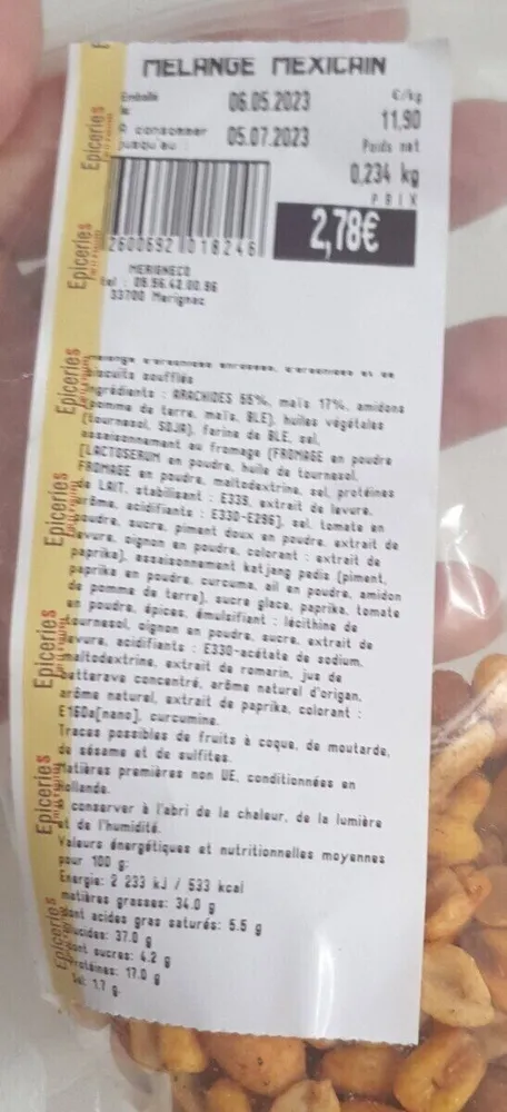 Melange mexicain