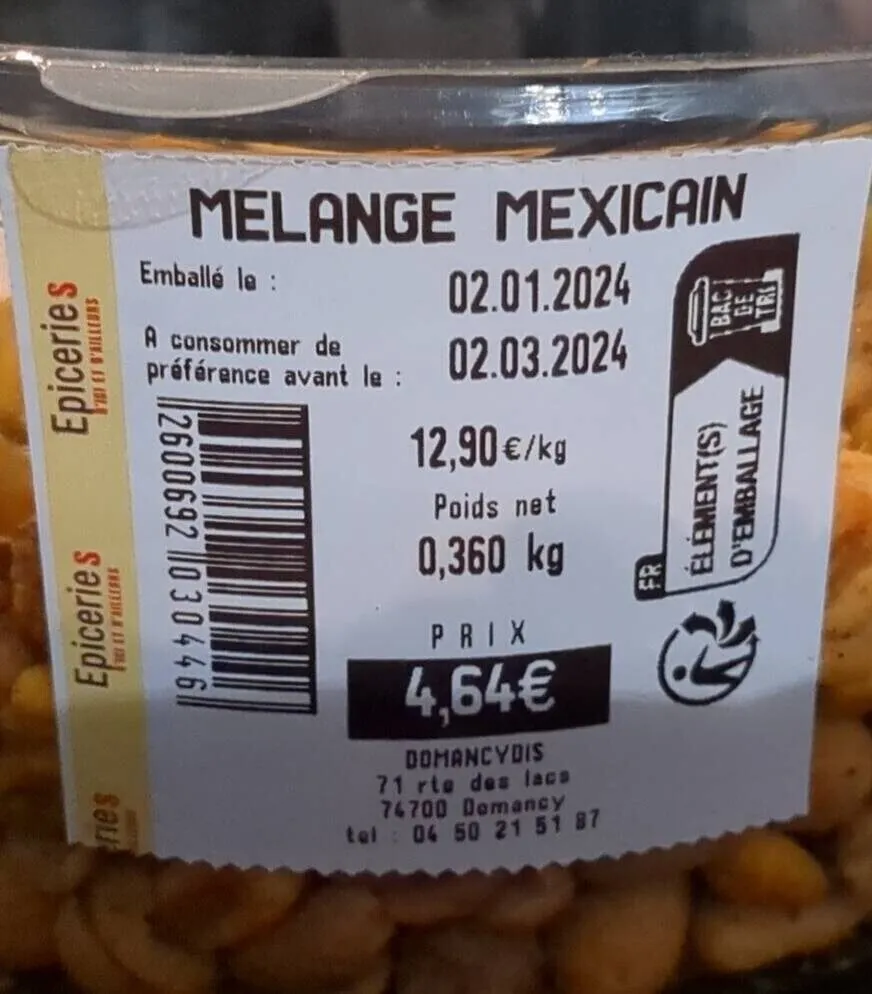 Mélange Mexicain