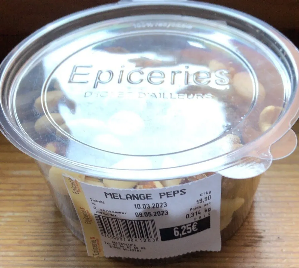 Melange peps