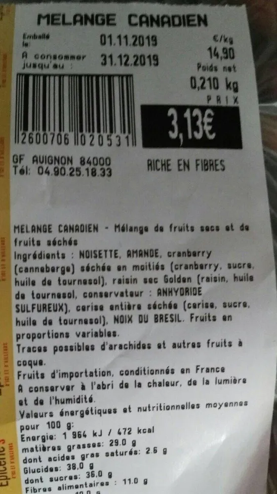 Melange canadien