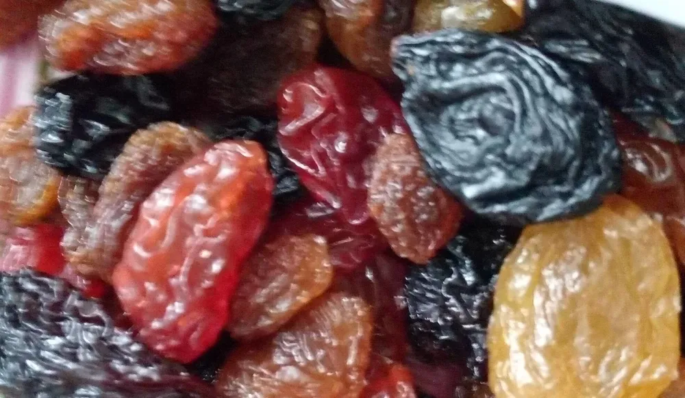 Mélange de raisins
