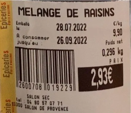 Mélange De Raisins