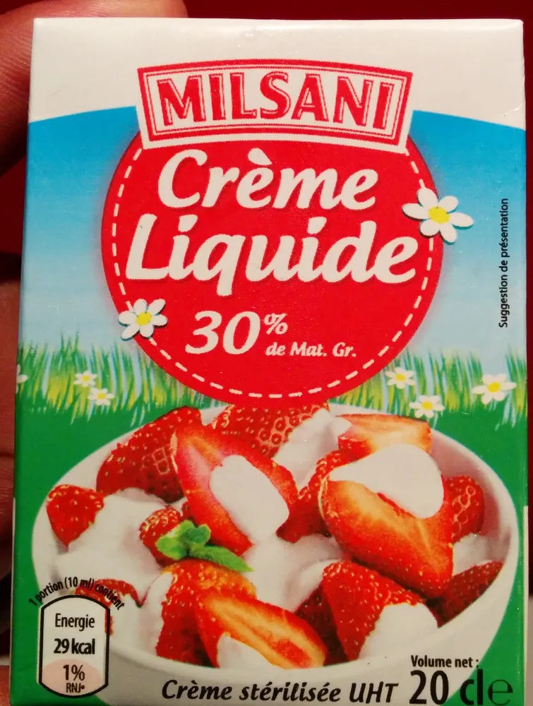 Creme liquide 30%