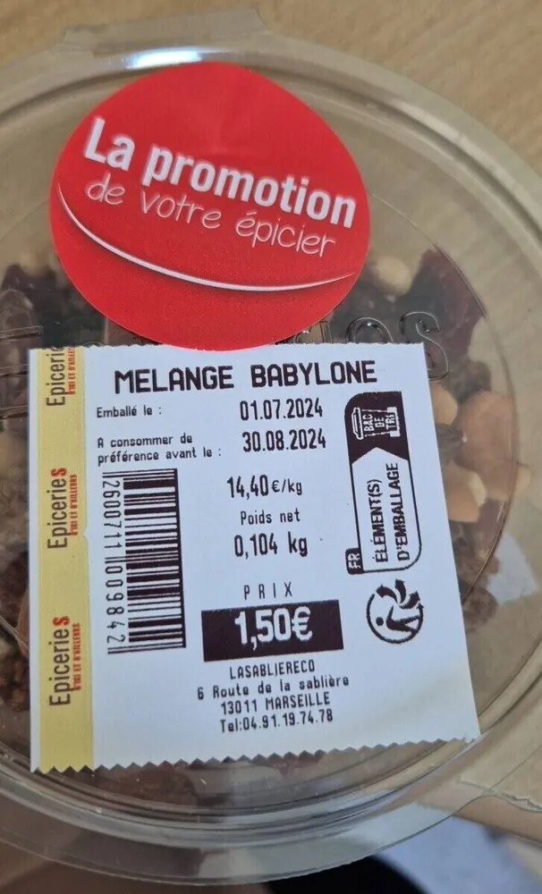 Mélange babylone