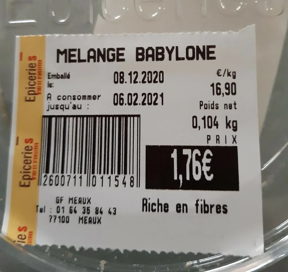 Mélange Babylone