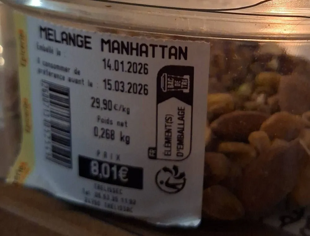Mélange manhattan