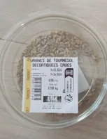 Graines de tournesol décortiquées crues