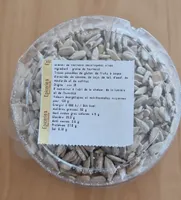Graines de tournesol décortiquées crues